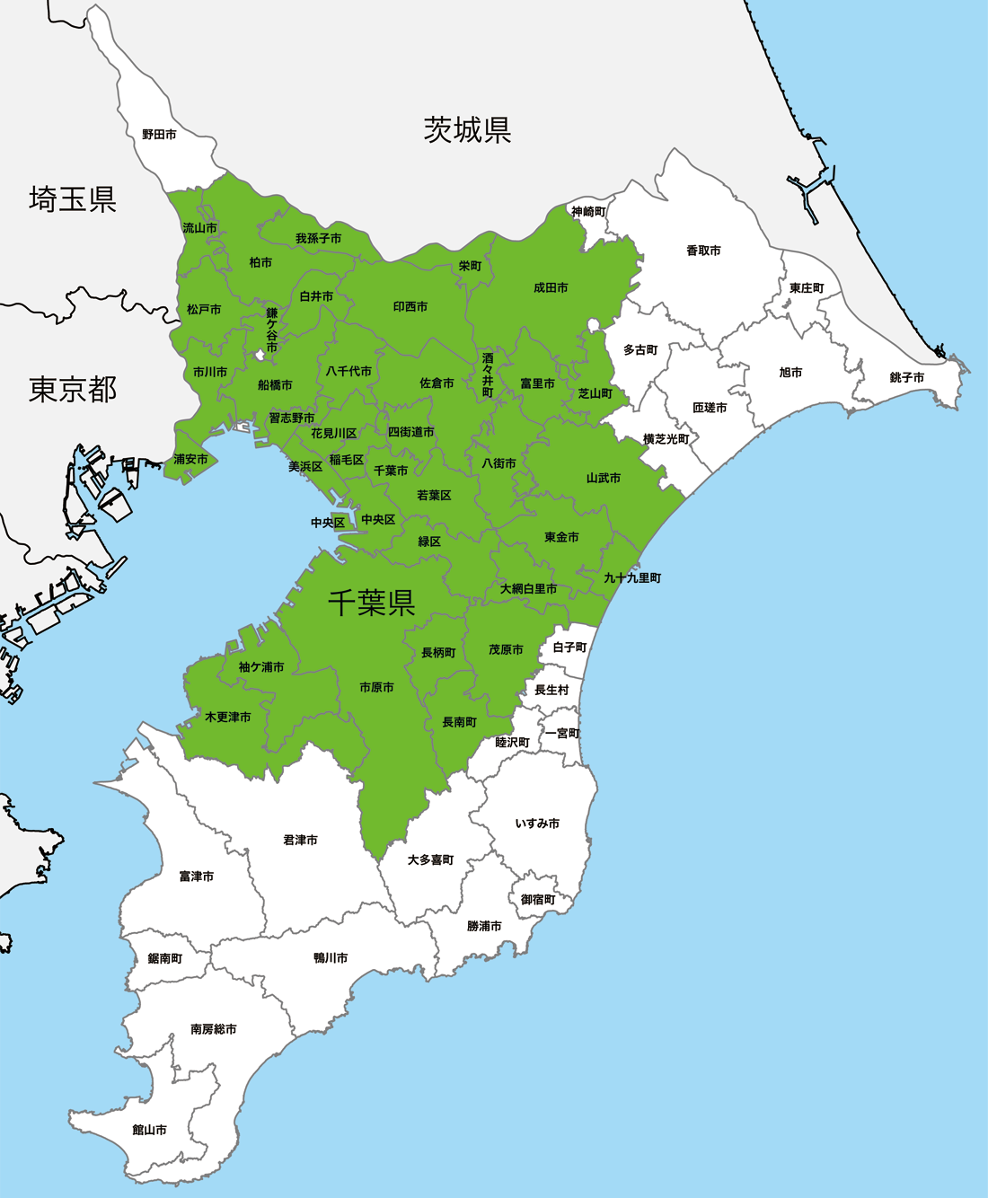 施工エリアmap